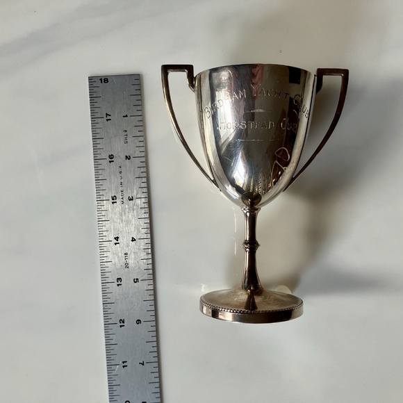 Antique 1908 Engraved Sterling Silver Trophy Cup by Henry Williamson - Picture 3 of 5